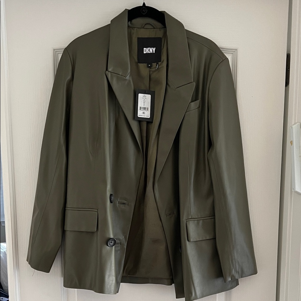 DKNY Khaki Women's Suit Jacket